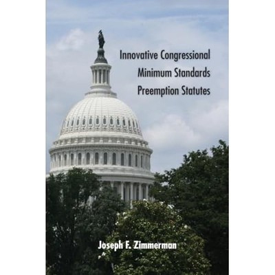 Innovative Congressional Minimum Standards Preemption S - Taschenbuch NEU Zimmerma