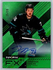 2021-22 Upper Deck Synergy Hockey Cards Checklist and Odds 24