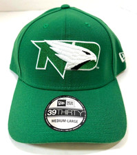 North Dakota NCAA NE Fighting Hawks Team Classic Flex-Fit Hat ~Green