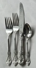 Vintage Gorham King Edward Sterling Silver 4 Piece Place Setting