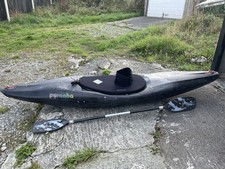 Pyranha River Running Kayak, Palm Neoprene Deck, Ainsworth Paddle.