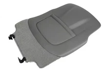 Genuine GM Dark Ash Gray Front Seat Back Cushion Finish Panel 23365180