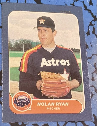 1986 Fleer Mini Nolan Ryan #65; Near Mint
