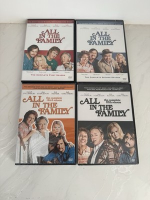 All in the Family - Seasons 1 (open), 2, 3, 5 (sealed) (DVD, Sony, Shout)