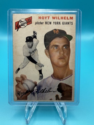 Hoyt Wilhelm #36 1954 Topps card