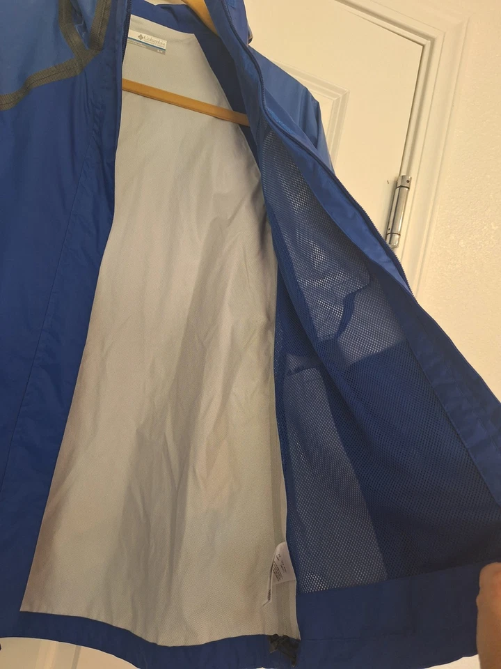 Chaqueta para mujer Columbia Outdry azul híbrido glacial talla S/P Foto 4 de 4
