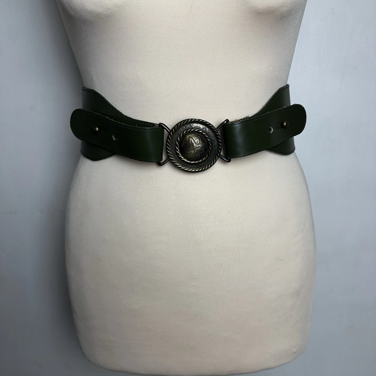 Express Leather Wide Belts for Women for sale | eBay display picture 3