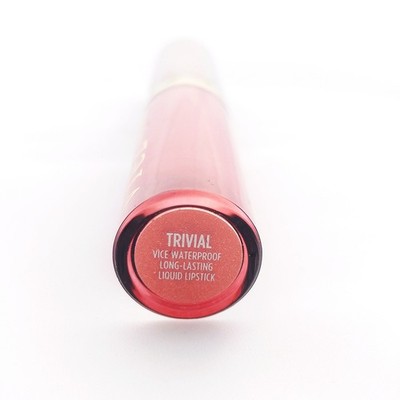 Urban Decay TRIVIAL Vice Liquid Lipstick Comfort Matte Long-Lasting full size