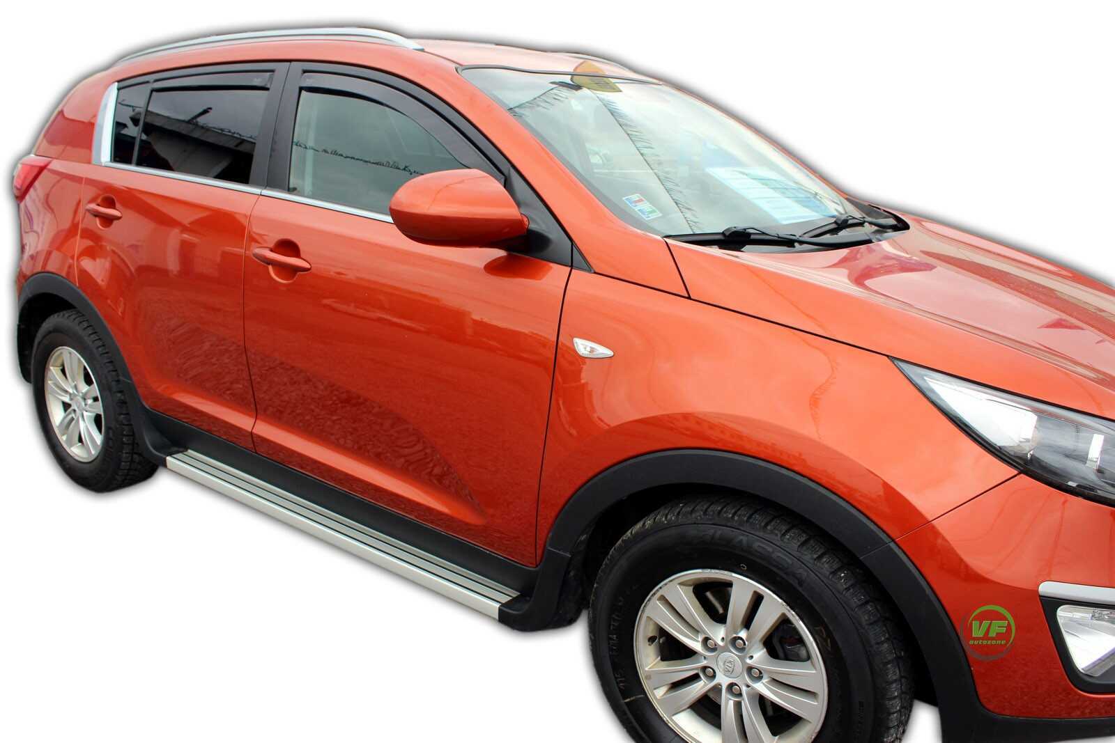 HEKO TINTED WIND DEFLECTORS for KIA SPORTAGE 5 DOOR 20102015 4pc eBay