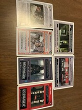 Star wars CCG Premiere 2 player starter box promo decipher 6 card set complete
