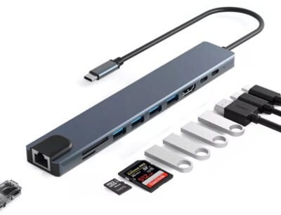 USB-C HDMI 4k USB 3.0 PD Power Delivery 87W HUB
