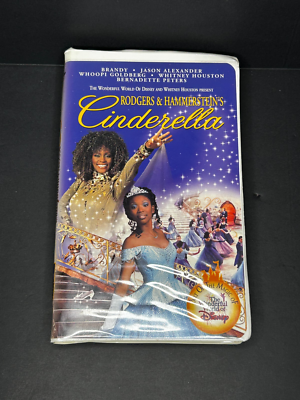 CINDERELLA Disney And Whitney Houston Present CINDERELLA on VHS