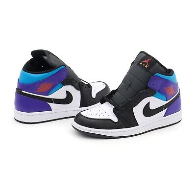 DQ8426-154 Nike Air Jordan 1 Mid Bright Concord Black Blue DQ8426-154 Nike Air Jordan 1 Mid Bright Concord Black Blue