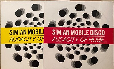 SIMIAN MOBILE DISCO AUDACITY OF HUGE 2 X 12'' UK