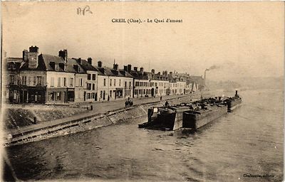 CPA CREIL - Le Quai d'amont (423537)