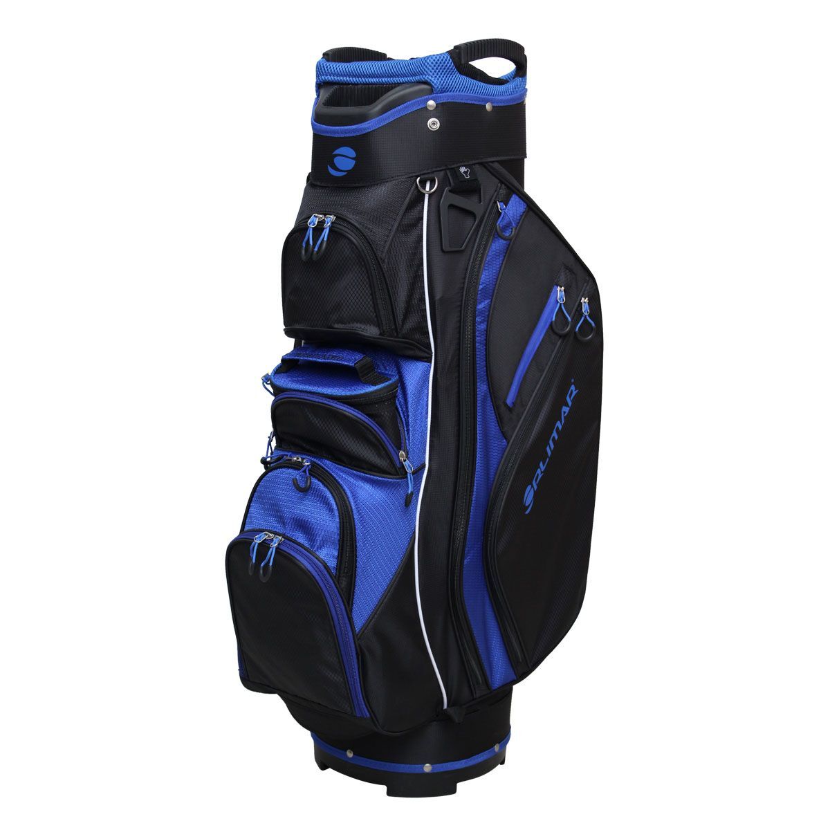 Crx Cooler Cart Bag, Black/blue, 15 Way Divider With Cooler 