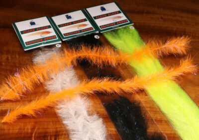 H2O Flash Blend Baitfish Brush 1, 2 & 3 inch 4 Farben Hecht & Gamechanger Flies