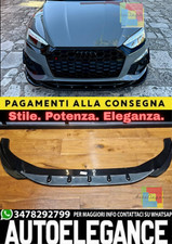 1904 Splitter Passend Für Audi A5 F5 2019+ Sline S5 Lift Schwarz Glänzend