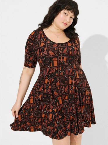 Torrid Disney Hocus Pocus Kleid Taschen Neu mit Etikett Neu 00X - Bild 8 von 11