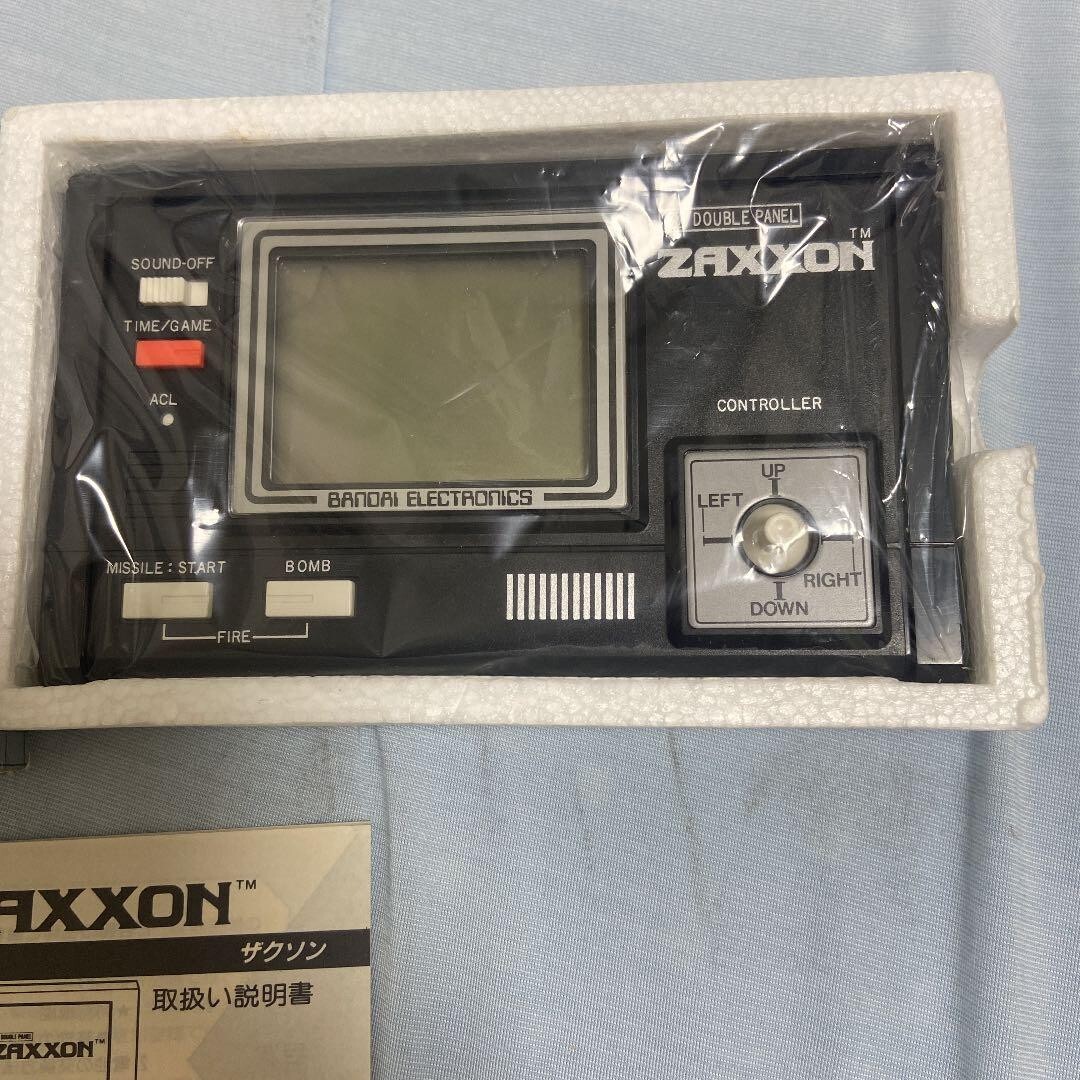 ザクソン ZAXXON SEGA BANDAI LCD BANDAI LCD ZAXXON vintage old shooter game boxed unused