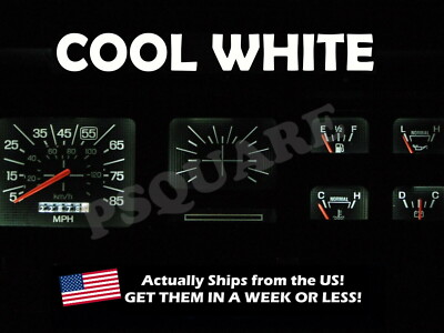 Gauge Cluster LED Bulb Upgrade Kit Speedometer For 1980 1986 Ford Truck Pickup 