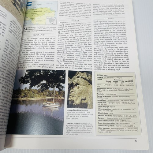 The Encyclopedia Of World Geography Book-A Country By Country Guide (512 Pages) - Imagen 8 de 10