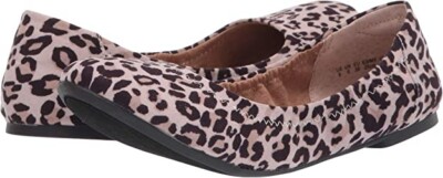 Amazon Essentials Belice Women's Knit Ballet Flats Shoes Women's Size 9 Cheetah
