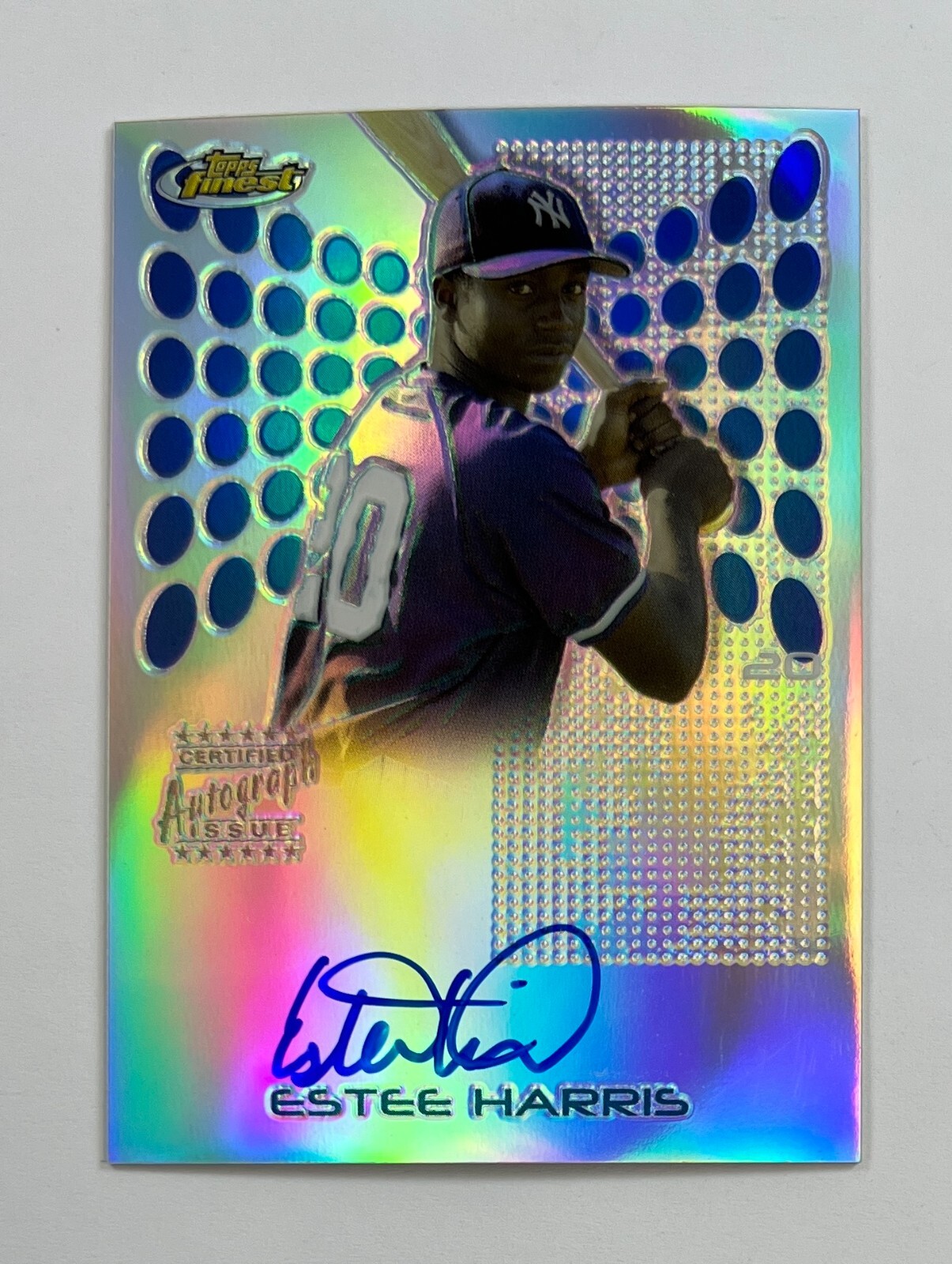2004 Topps Finest #116 Estee Harris Auto  AR71