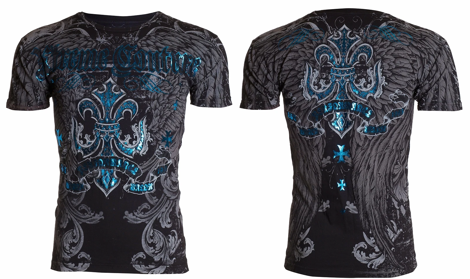 Xtreme Couture by Affliction Men's T-Shirt SANDSTONE Black Biker Cross S-5XL
Opens in a new window o