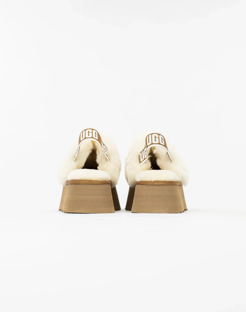 UGG Funkette サンダル 7 US Chestnut UGG (Best Seller) Funkette Slipper in Chestnut – villageshoes