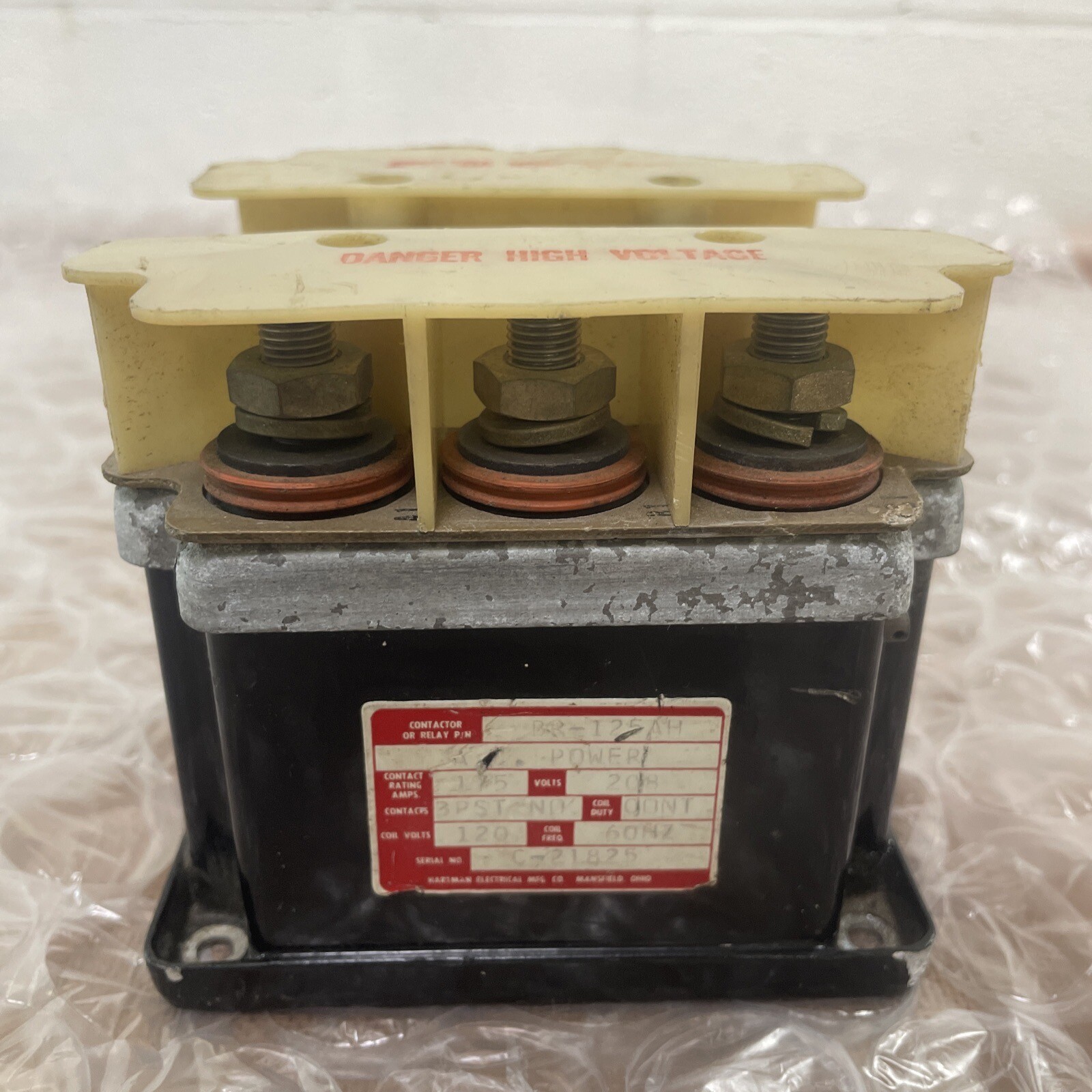 Vintage 1973 HARTMAN ELECTRICAL BR-225AH Relay! | eBay