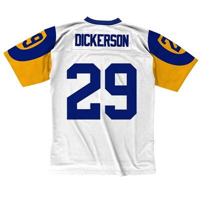 Just Don × Mitchell & Ness  NFL RAMS Amazon.com : Mitchell & Ness Men's Eric Dickerson Royal Los