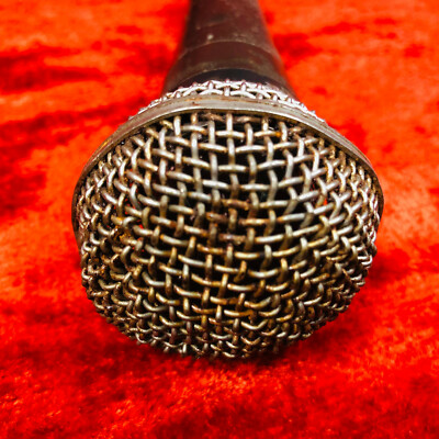 Vintage Shure SM58 USA Unidirectional Dynamic Dual Impedance