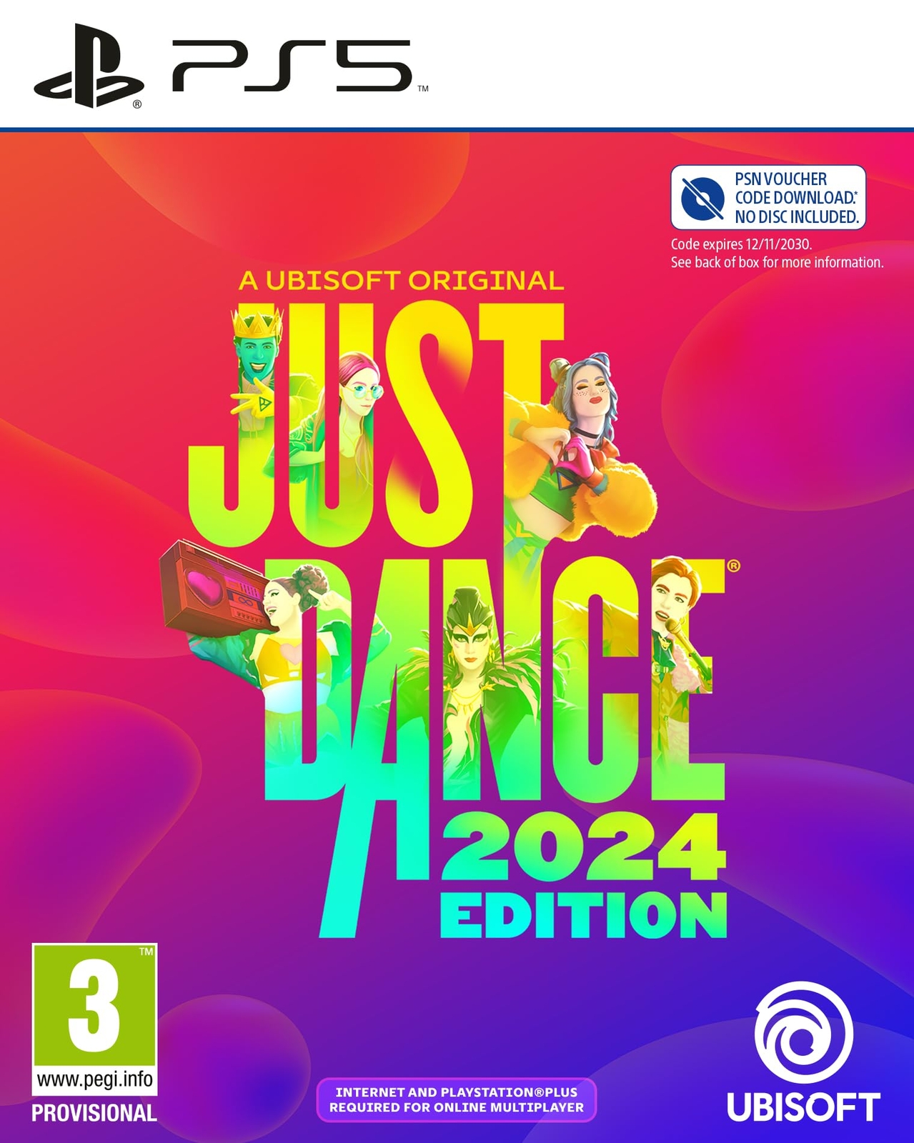 Just Dance 2024 Edition PS5 & Mythology Pack Bundle   Code in Bo (Playstation 5)