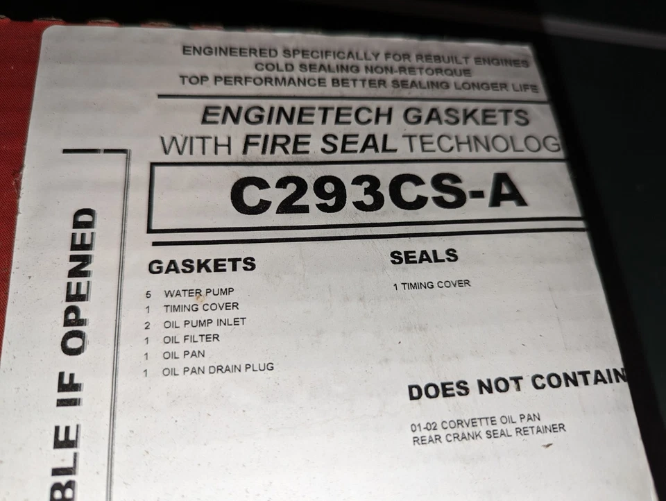 ENGINETECH 雪佛兰 GENIII 4.8 5.3 5.7 6.0 6.2 降低转换气囊套装 C293CS-A — 第 4/4 张图片