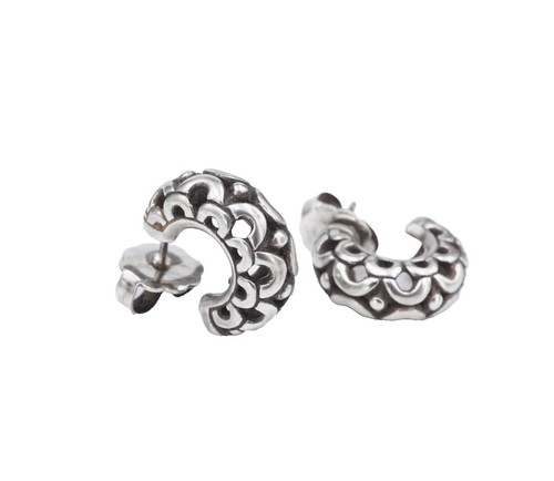 James Avery Retired Hard to Find Silver Butterfly Hair Pony 