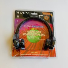 Vintage Sony FM/AM Walkman Adjustable Double Headbacnk new in Package