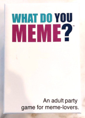 What Do You Meme? Adult Party Game Complete | New In Box NIB