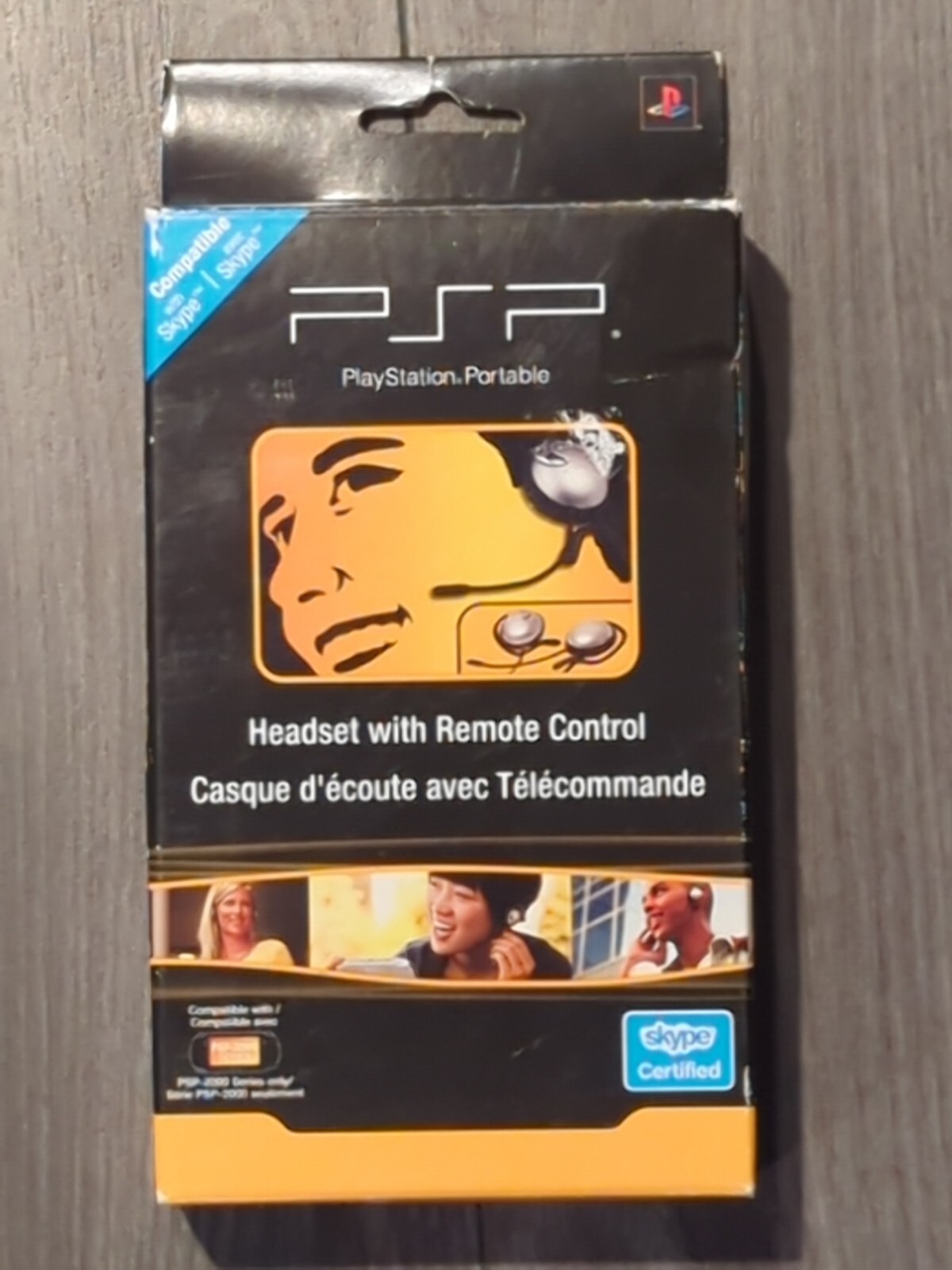 Sony PSP 2000 Headset With Remote Control Skype Compatible Headphones Top Spec Windows and Doors