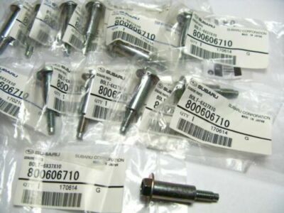 Millions Autoparts Valve Cover Bolt Set (12 Qty) For Subaru Impreza WRX STI Forester Outback