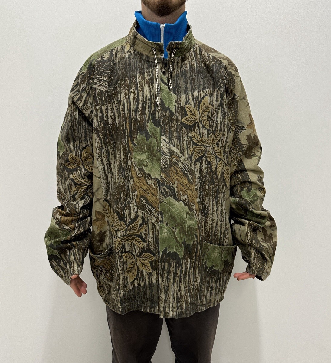 Deerhunter Realtree Hunting Mens Camouflage Full Zip Light Jacket