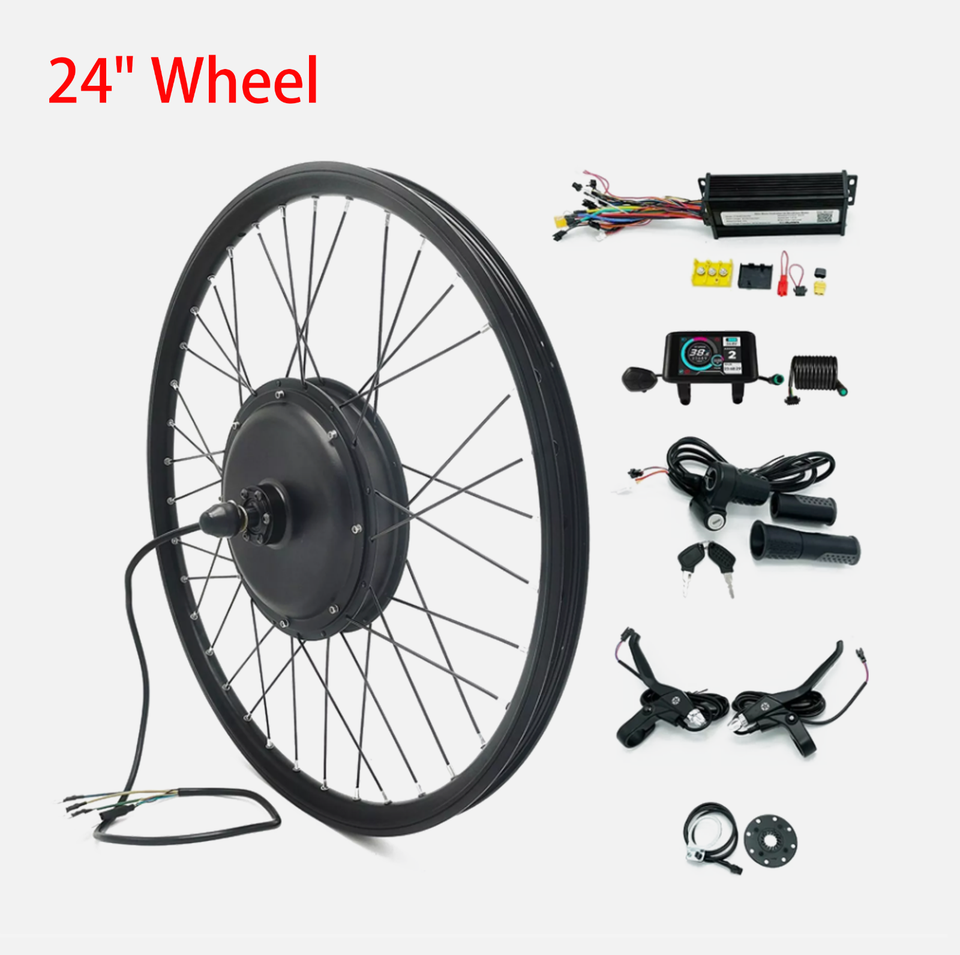 60V/72V 1800-2000W 20"/24"/26"/27.5"/700C/29er eBike Rear Wheel ...