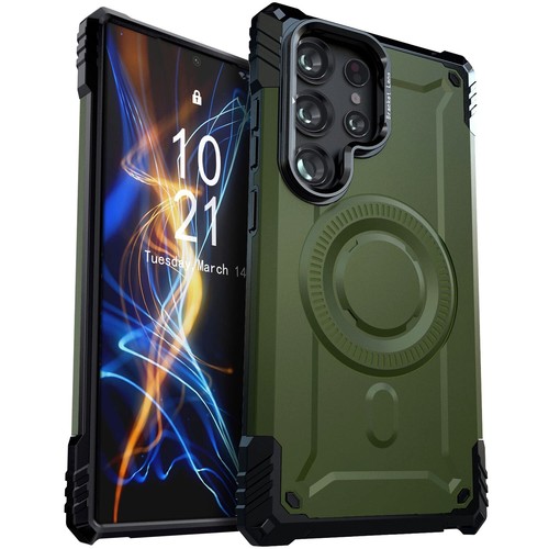 For Samsung Galaxy S23 Ultra/S23+/S23 Shockproof Holder Case Cover + Accessories - Picture 46 of 56