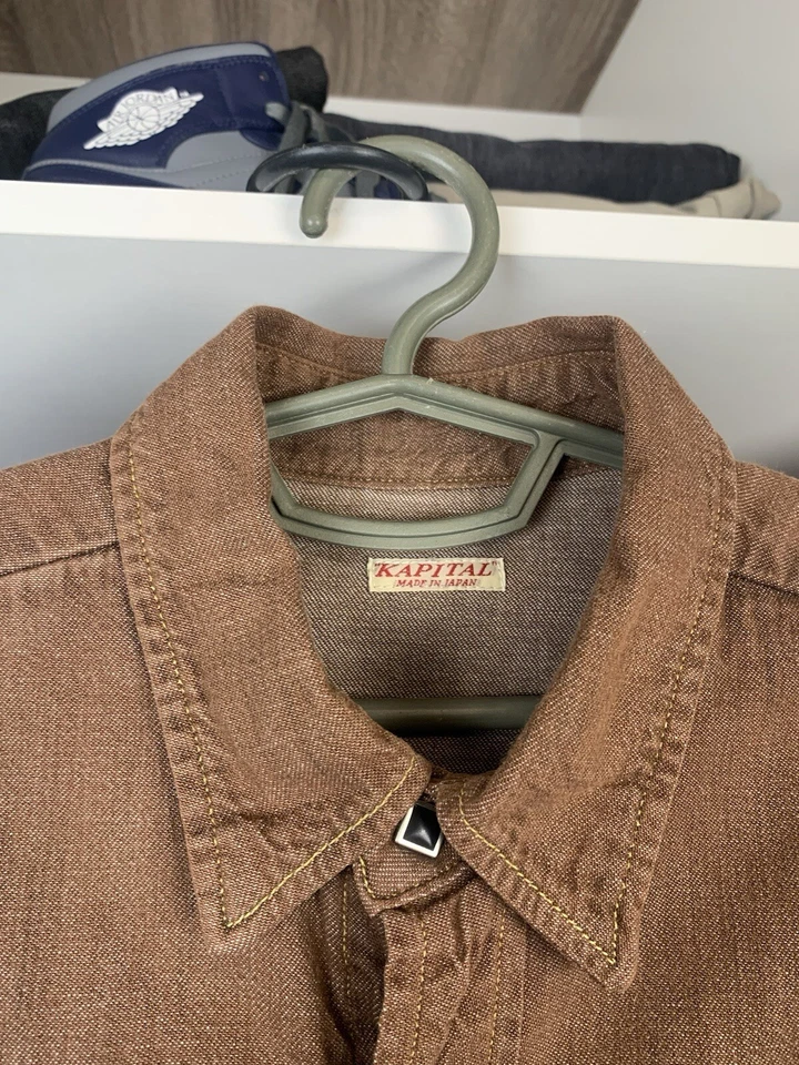 Camisa ajustada occidental Kapital Made in Japan Foto 4 de 4