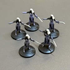 LOT 5 Pcs LADY mini War GAME Miniature Dungeons  Dragon D D Figure toy Gift