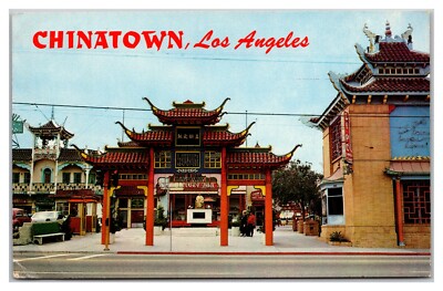 Gateway, Chinatown, Los Angeles, Statue Of Dr. Sun Yat-Sen