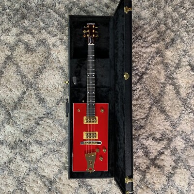 Gretsch G6138 Bo Diddley Guitar, G Cutout Tailpiece, Ebony Board