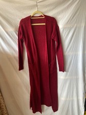 women s sweater knitted long sweater size large