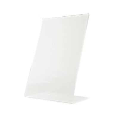 Leaflet Poster Menu Holder Acrylic Perspex Display Stand A9 A8 A7 A6 A5 & A4
