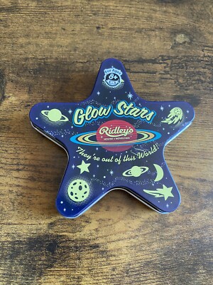 Ridley's House of Novelties Glow Stars in Tin Kids Gifts Home Decorations New